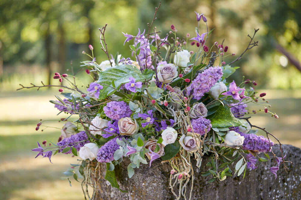 Afscheidsbloemen Ingetogen