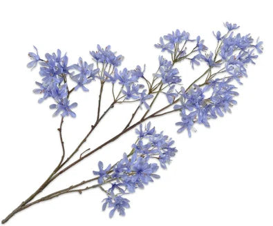 Zijden campanula tak blauw, 113 cm, van Silk-ka