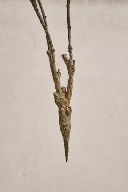 Bladtak Bush 107 cm – zijden bloem groen 107 cm – afbeelding 2