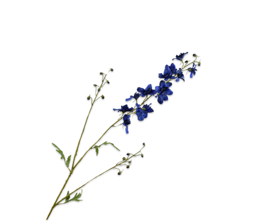 Delphinium tak blauw – zijden bloem 101 cm