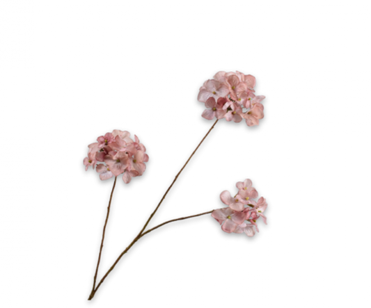 Hortensia tak mauve – zijden bloem 85 cm
