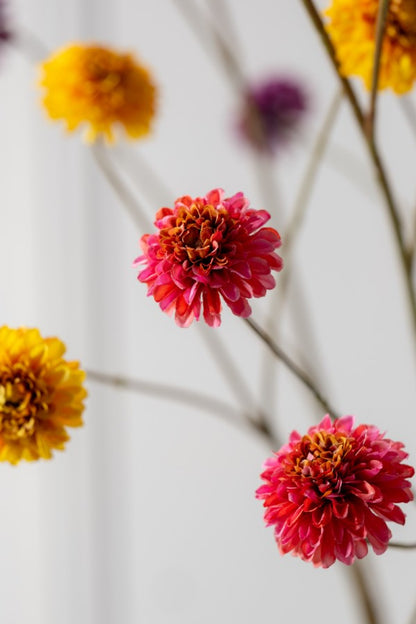 Dahlia tak beauty – zijden bloem 90 cm – afbeelding 3