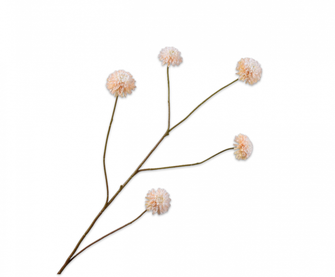 Dahlia tak creme – zijden bloem 90 cm