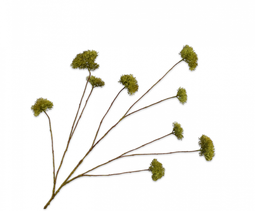 Mos tak groen – zijden bloem 115 cm
