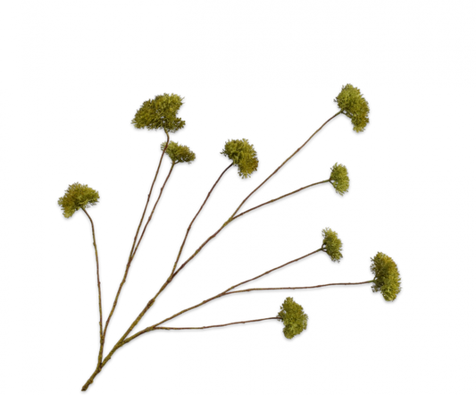 Mos tak groen – zijden bloem 115 cm