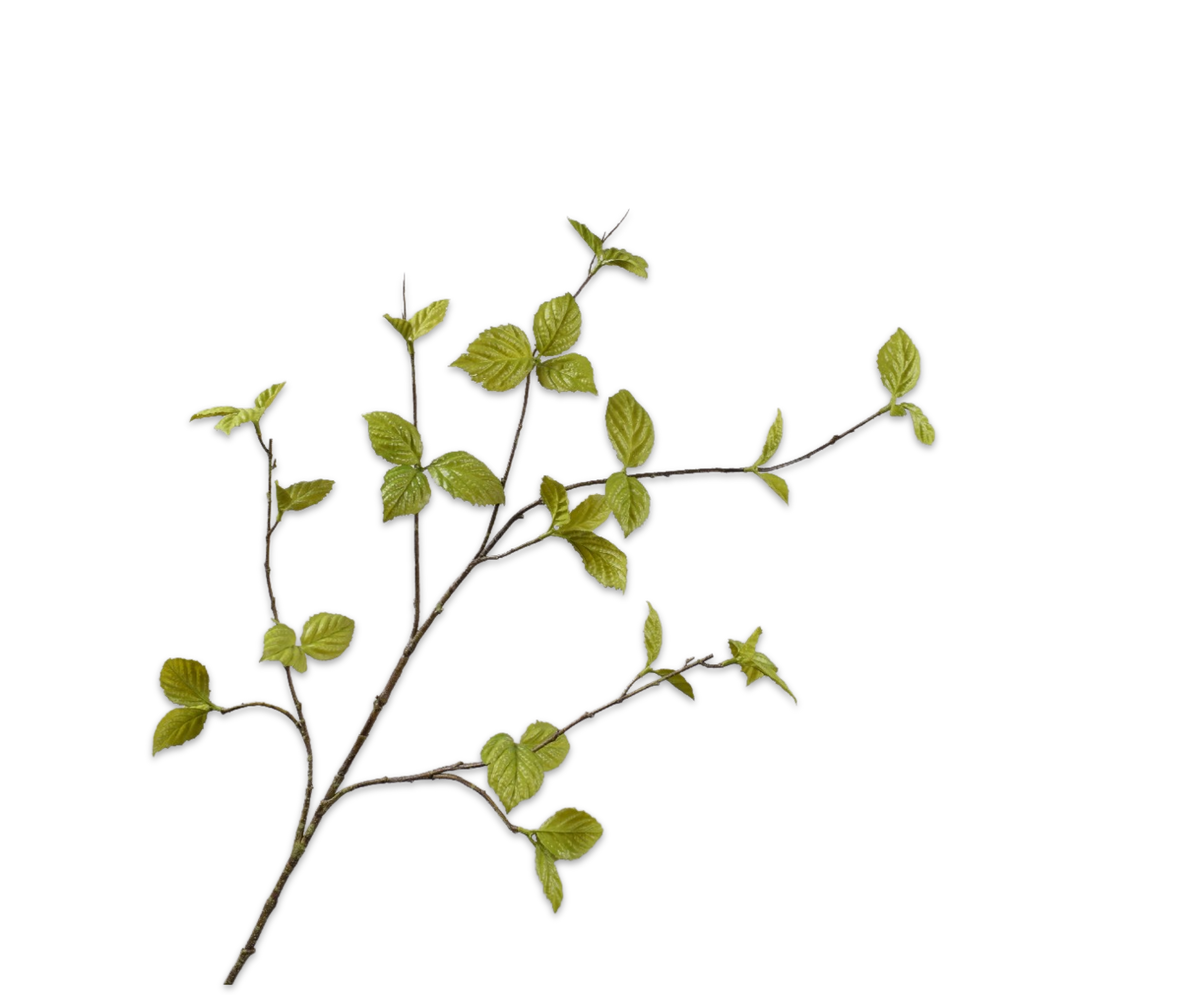 Bladtak groen 116 cm zijden tak Silk-ka