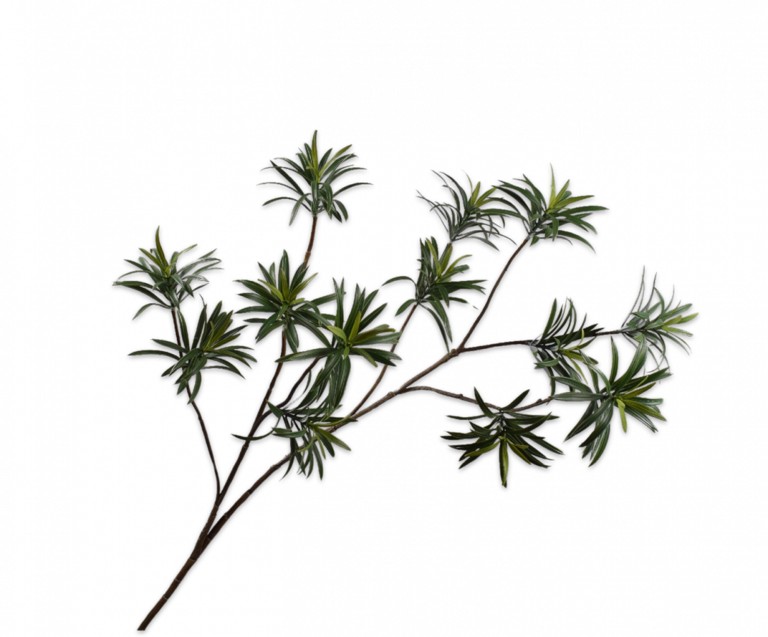 Bladtak Podocarpus – zijden bloem 109 cm