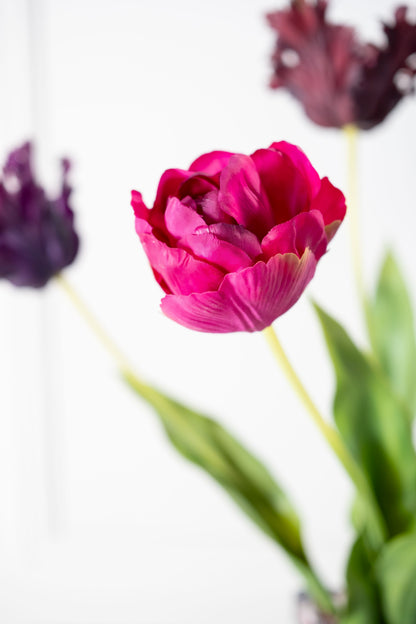 Zijden tulp beauty van Silk-ka, close-up van de bloem